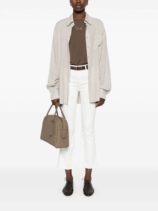 7 FOR ALL MANKIND: bootcut jeans online - `Daisy Ankle Boot Sugar` Jeans