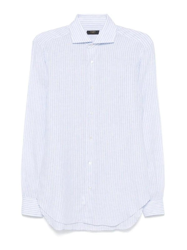 BARBA NAPOLI: シャツ - シャツ - ブルー