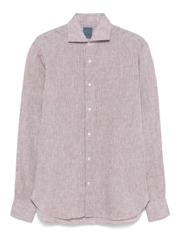 BARBA NAPOLI: Hemden - Hemd - Braun