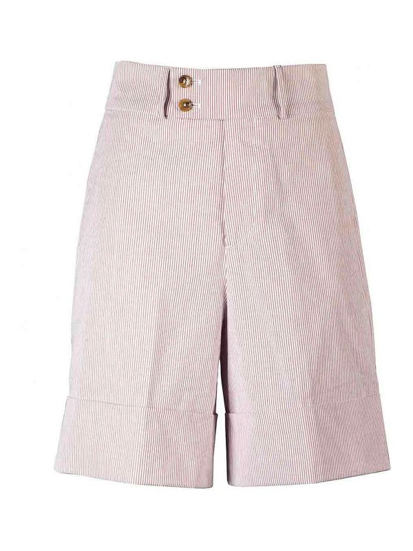 BERWICH: トラウザーショーツ - ショートパンツ - ブラウン