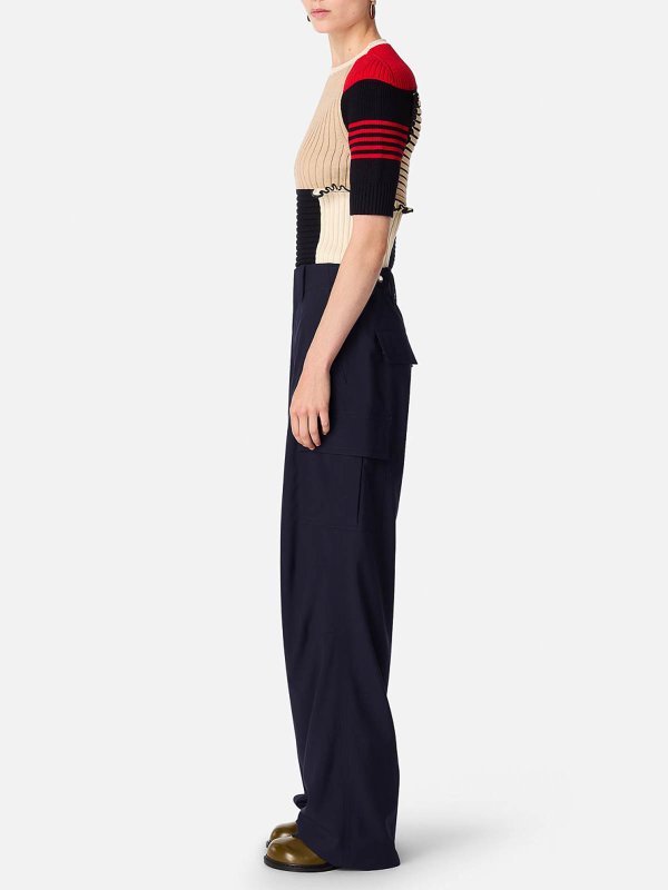 ショートパンツ - ブルー shop online: BOTTEGA VENETA