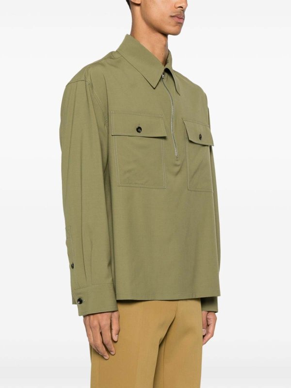 Camisa - Verde shop online: BOTTEGA VENETA