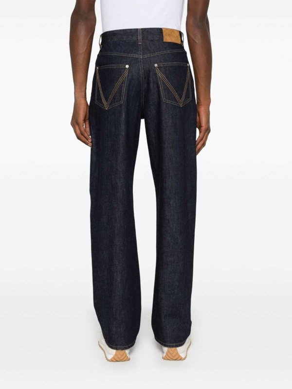 The Best Shops BOTTEGA VENETA: ブーツカットジーンズ - ブーツカットジーンズ - ダークウォッシュ