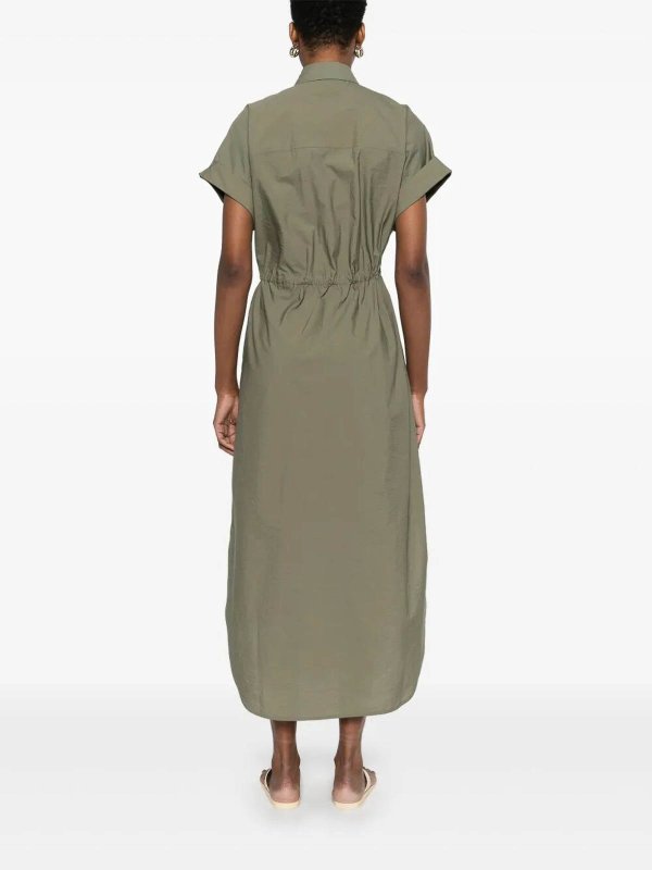 BRUNELLO CUCINELLI buy online 膝丈ドレス - ブルー