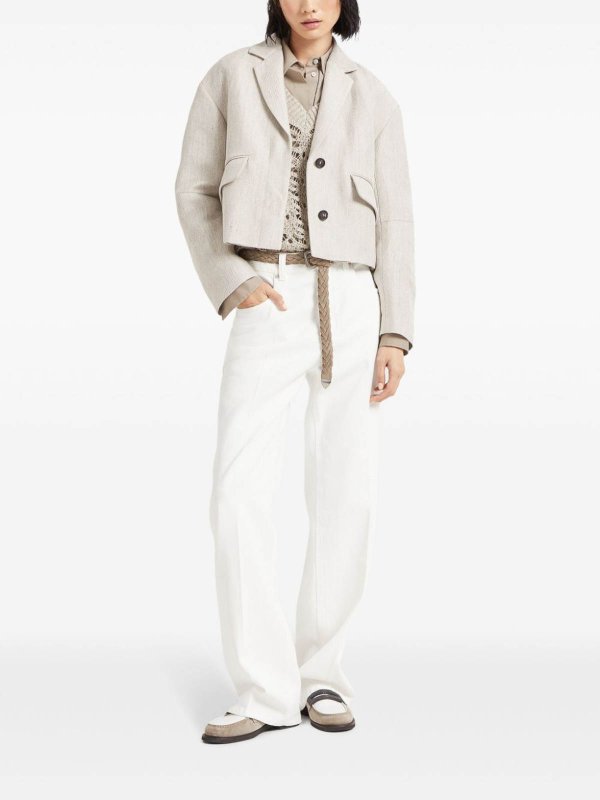 BRUNELLO CUCINELLI: shirts online - Shirt With `Shiny` Trim