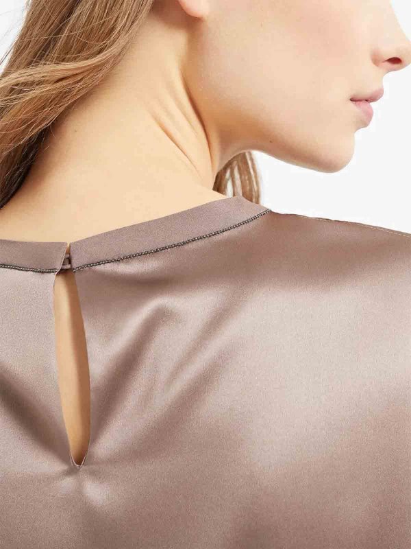 The Best Shops BRUNELLO CUCINELLI: T-shirts - T-Shirt - Marron