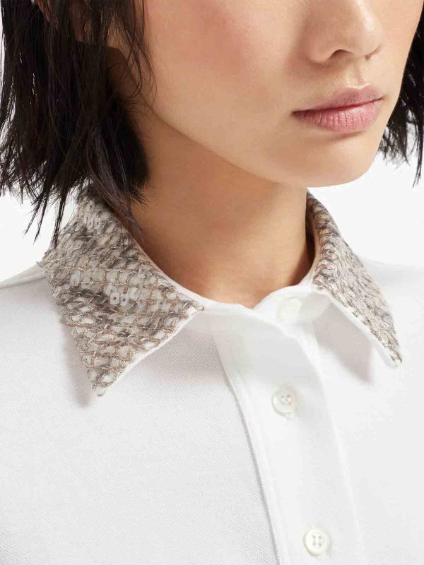 The Best Shops BRUNELLO CUCINELLI: Camiseta - Blanco