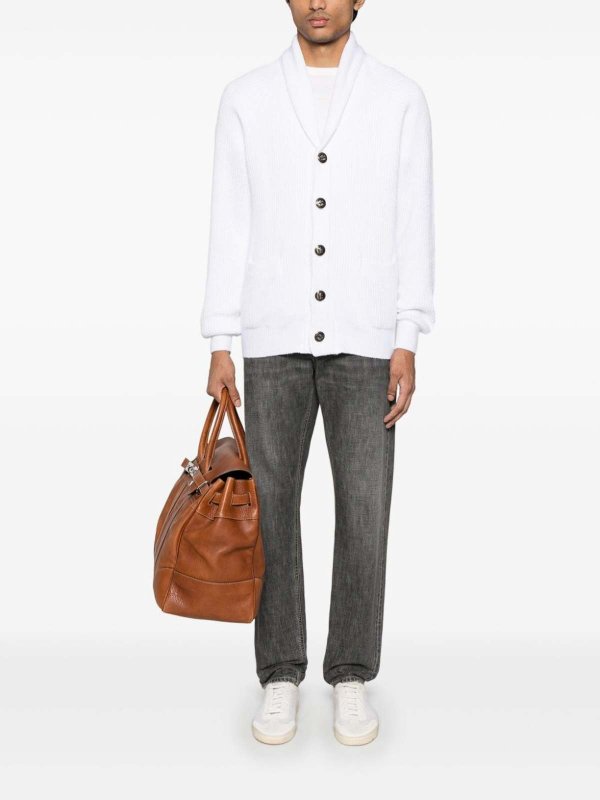 BRUNELLO CUCINELLI: cardigans online - Long Sleeve Cardigan
