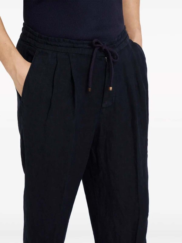 The Best Shops BRUNELLO CUCINELLI: Shorts - Short - Bleu Foncé