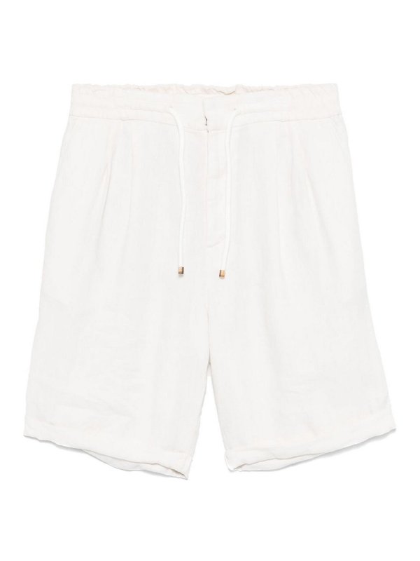 BRUNELLO CUCINELLI: Shorts - Shorts - Blanco