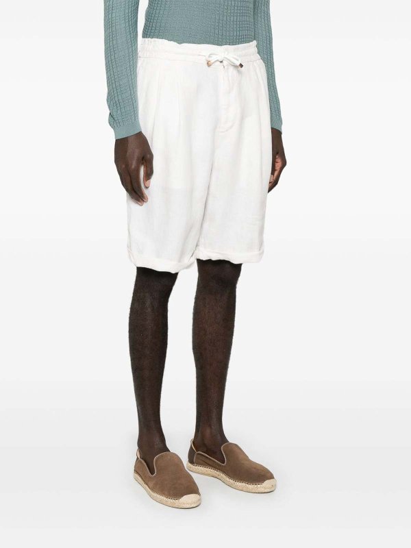 BRUNELLO CUCINELLI buy online Shorts - Blanco