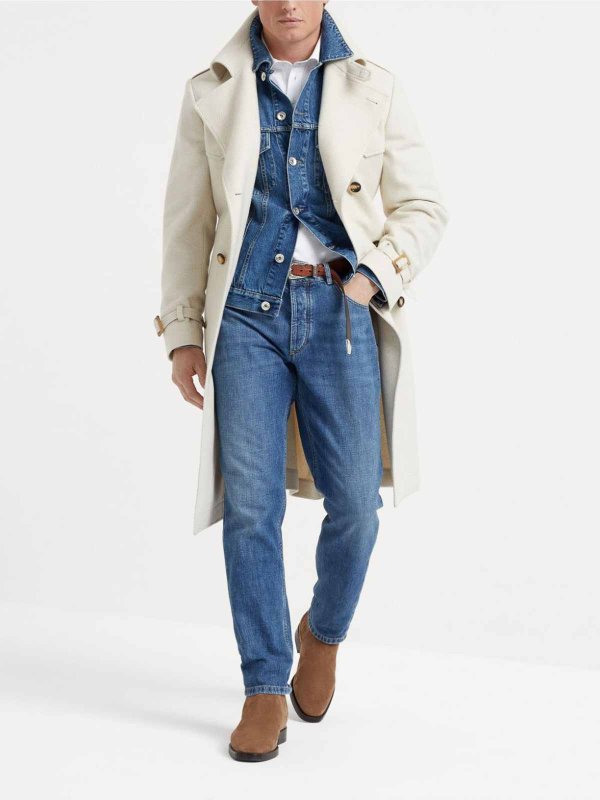 BRUNELLO CUCINELLI: polo shirts online - Short Sleeve Polo