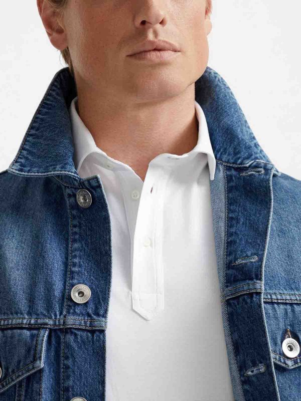 Short Sleeve Polo shop online: BRUNELLO CUCINELLI