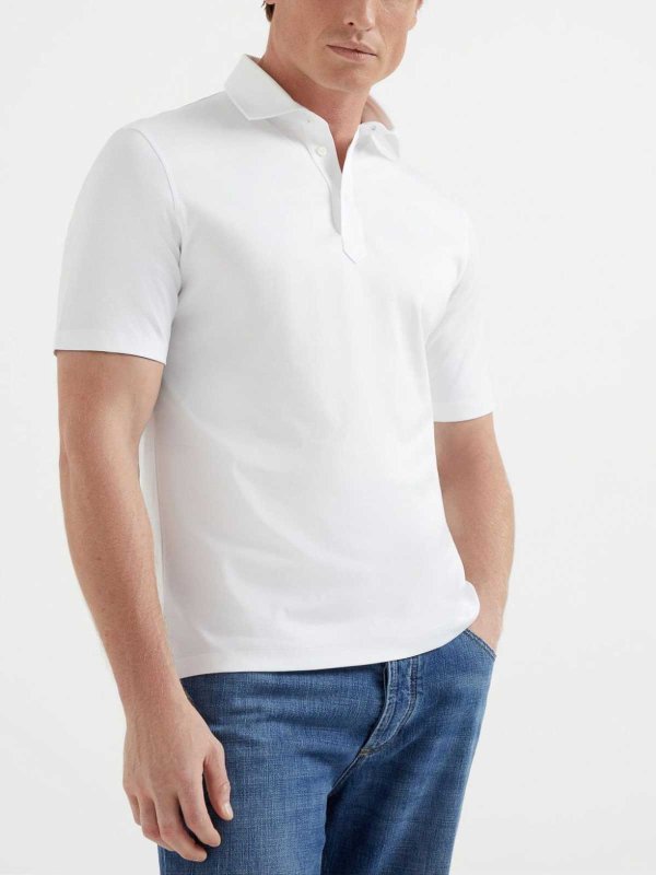 The Best Shops BRUNELLO CUCINELLI: Short Sleeve Polo