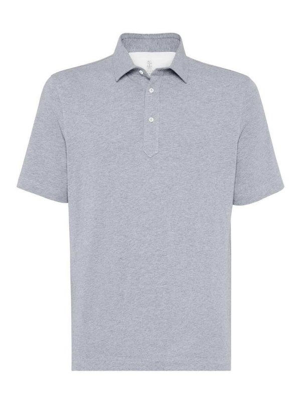 BRUNELLO CUCINELLI: polo shirts - Short Sleeve Polo