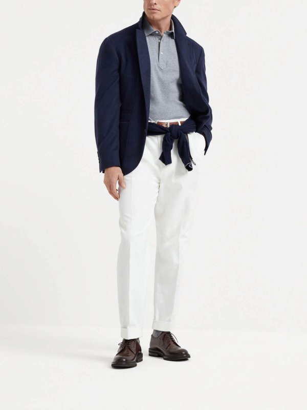 BRUNELLO CUCINELLI: polo shirts online - Short Sleeve Polo