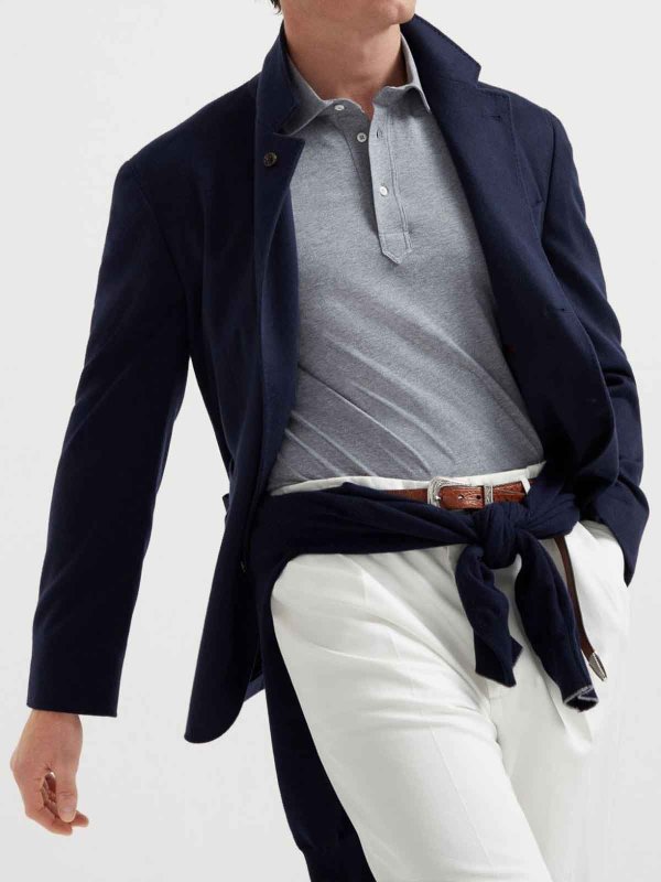 The Best Shops BRUNELLO CUCINELLI: polo shirts - Short Sleeve Polo