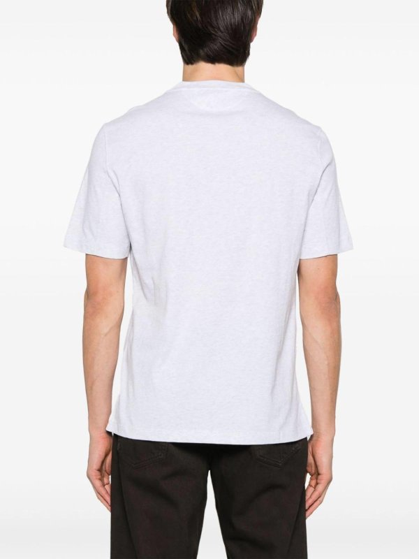 The Best Shops BRUNELLO CUCINELLI: T-shirts - T-Shirt - Hellgrau