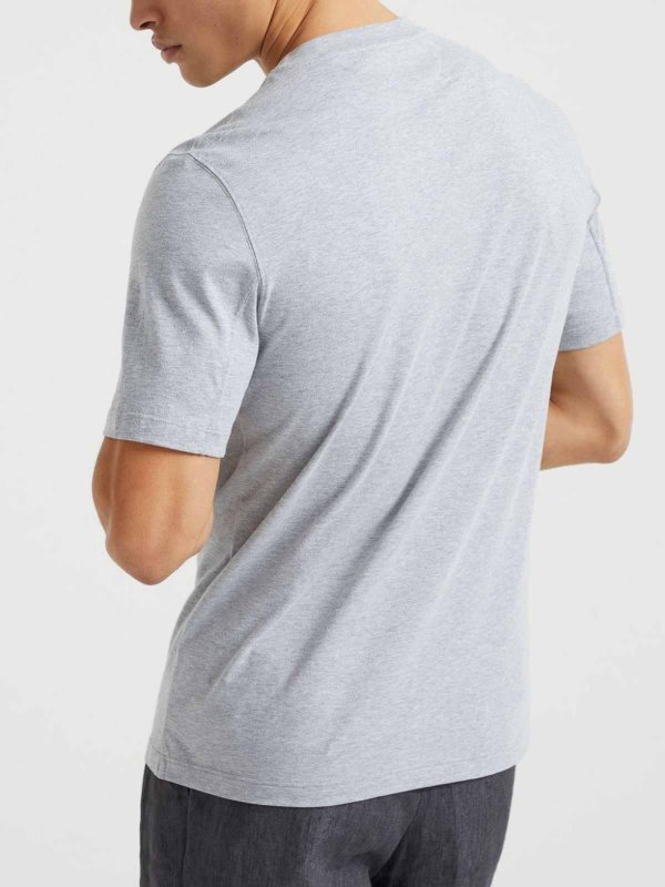Short Sleeve Crew-Neck T-Shirt shop online: BRUNELLO CUCINELLI