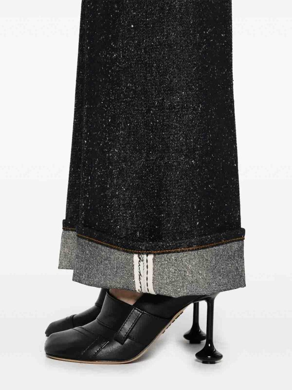 The Best Shops BURBERRY: ブーツカットジーンズ - ブーツカットジーンズ - ダークウォッシュ