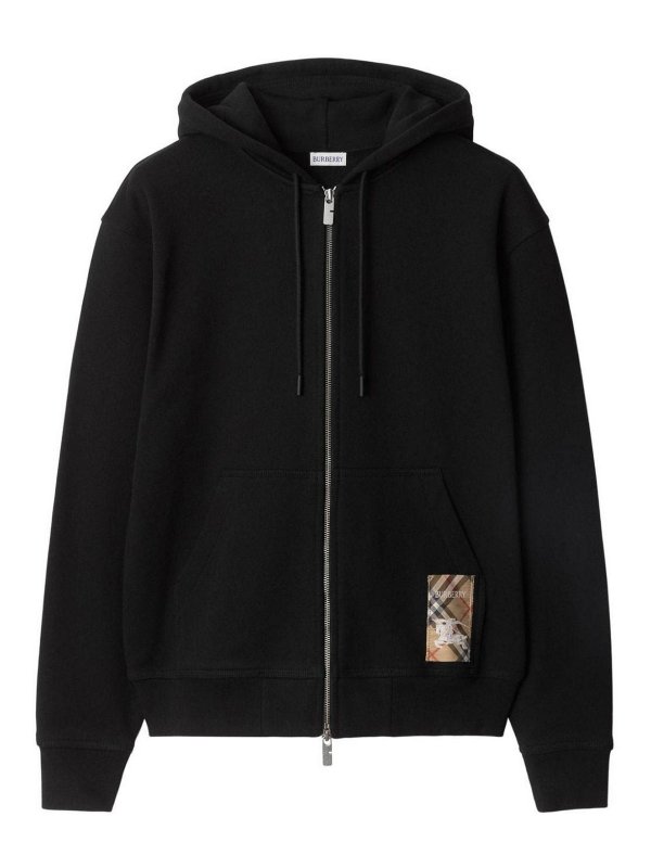 BURBERRY: Sweatshirts und Pullover - Sweatshirt - Schwarz