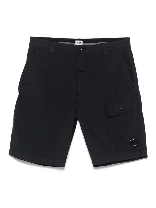 C.P. COMPANY: トラウザーショーツ - ショートパンツ - ブルー