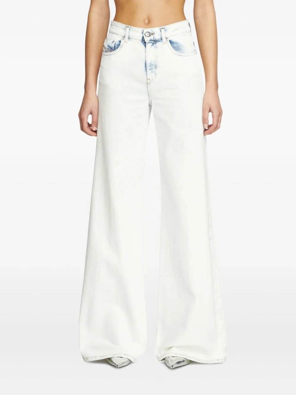 Bootcut Jeans - Weiß shop online: DIESEL