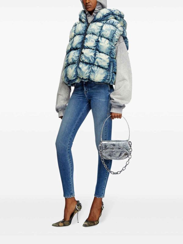 DIESEL: bootcut jeans online - `2017 Slandy` 5-Pocket Jeans