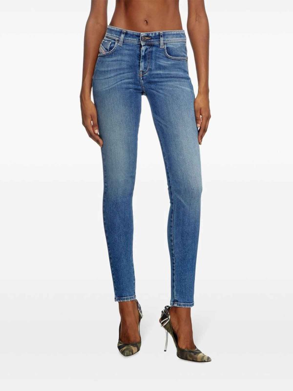 The Best Shops DIESEL: bootcut jeans - `2017 Slandy` 5-Pocket Jeans