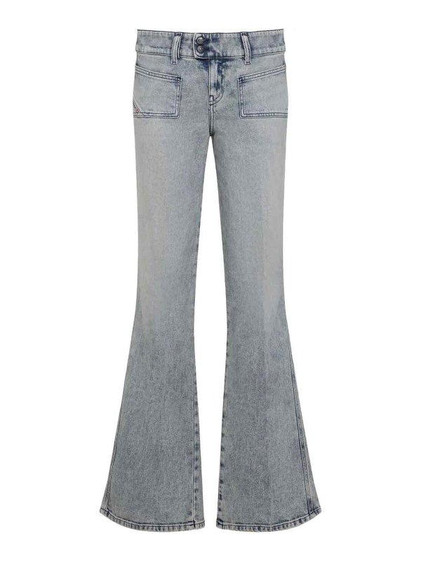 DIESEL: ブーツカットジーンズ - ブーツカットジーンズ - ライトブルー