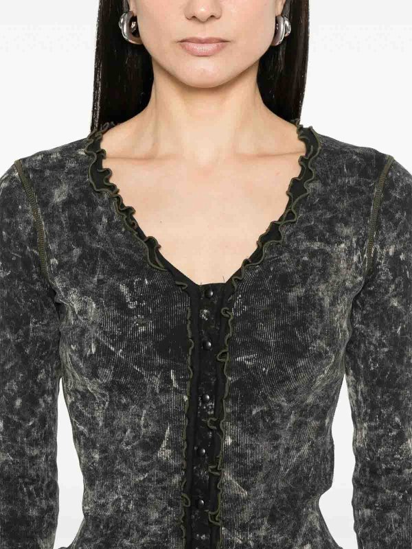 The Best Shops DIESEL: カーディガン - カーディガン - 黒