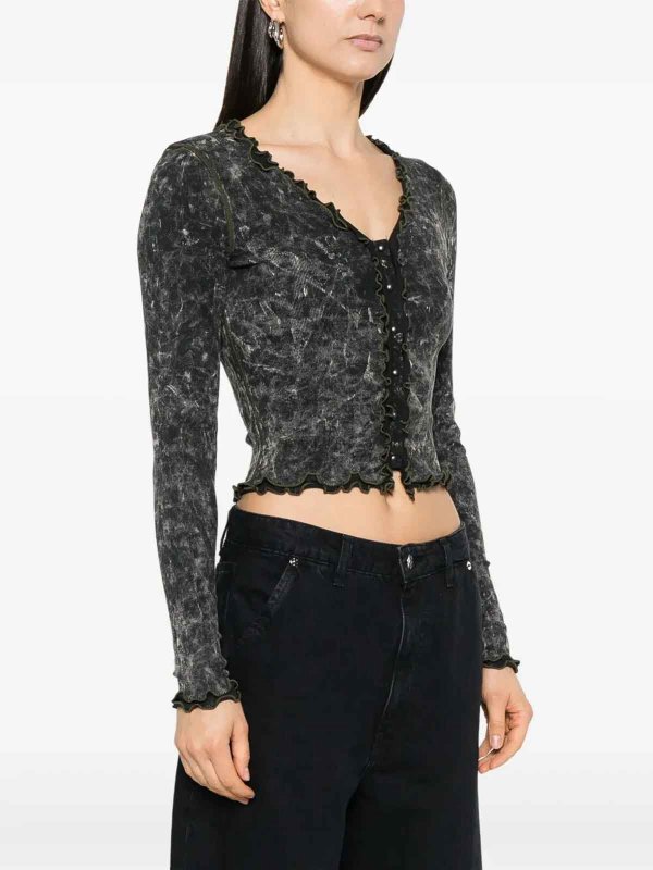 DIESEL buy online カーディガン - 黒