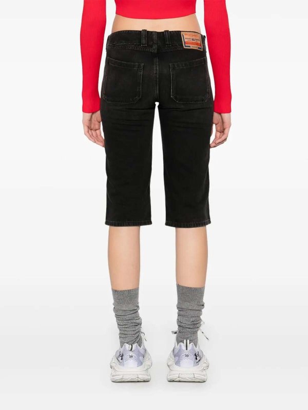 The Best Shops DIESEL: Trousers Shorts - `De-Keate-Short` Denim Shorts