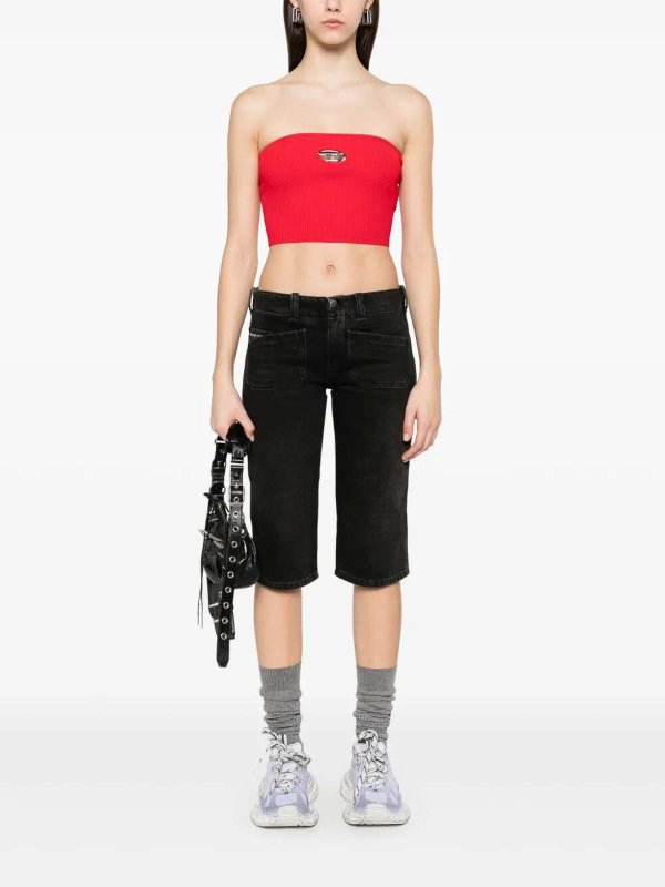 DIESEL: Tops & Débardeurs online - Top - Rose Foncé