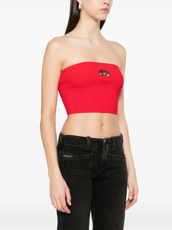 Top - Rose Foncé shop online: DIESEL