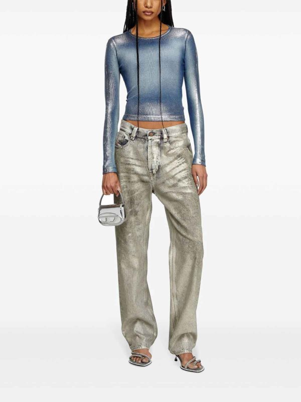 DIESEL: t-shirts online - `T-Banes-Nc-Q1` Long Sleeve T-Shirt