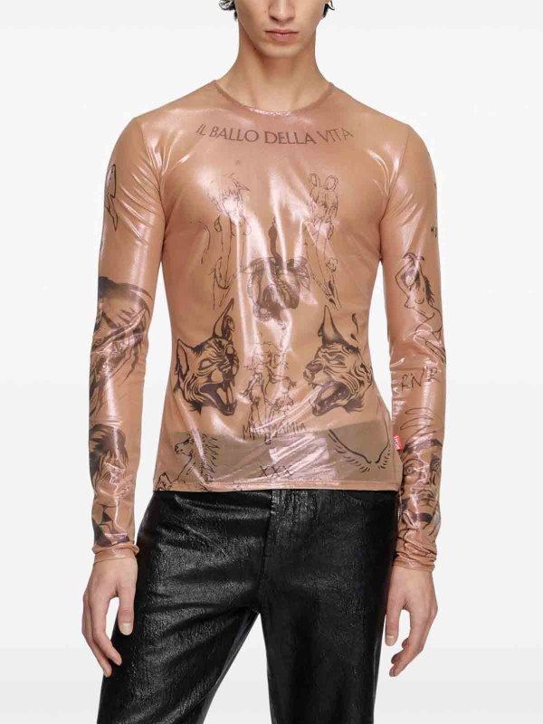 ` X Damiano` T-Shirt shop online: DIESEL