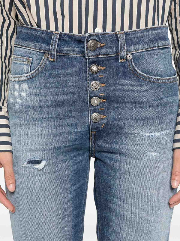 The Best Shops DONDUP: トラウザーショーツ - ショートパンツ - ブルー