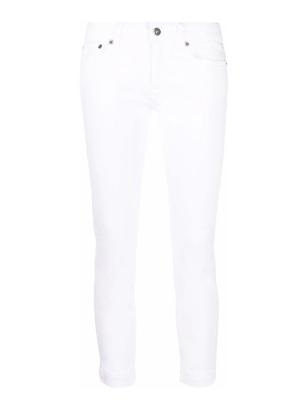 DONDUP: トラウザーショーツ - ショートパンツ - 白