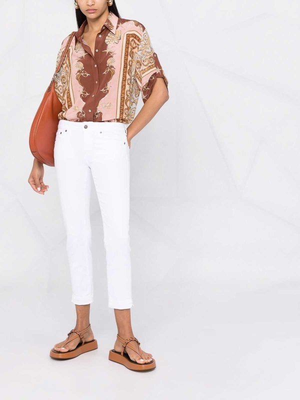 DONDUP: トラウザーショーツ online - ショートパンツ - 白