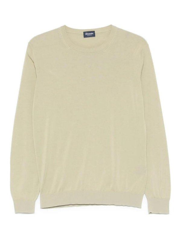 DRUMOHR: crew necks - Long Sleeve Crew-Neck Sweater