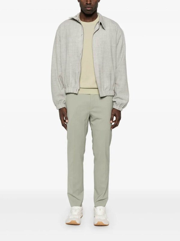 DRUMOHR: crew necks online - Long Sleeve Crew-Neck Sweater