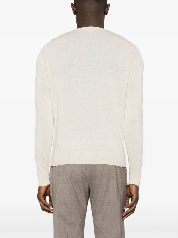 The Best Shops DRUMOHR: Pull col rond - Pull Col Rond - Blanc