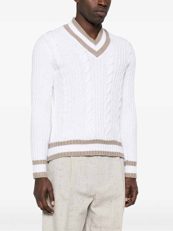 DRUMOHR buy online Pull Col Rond - Blanc