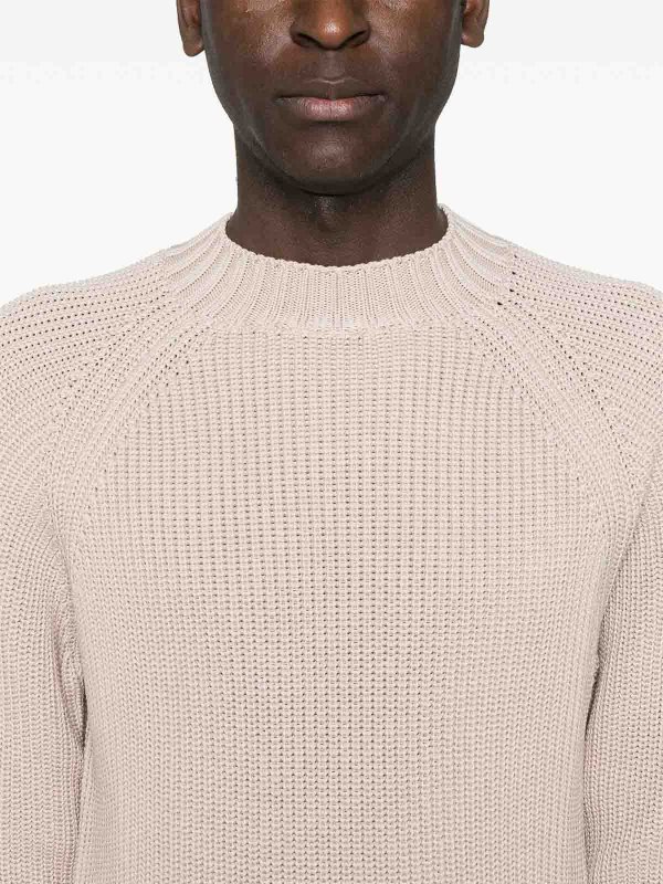 Rundhalspullover - Grau shop online: DRUMOHR