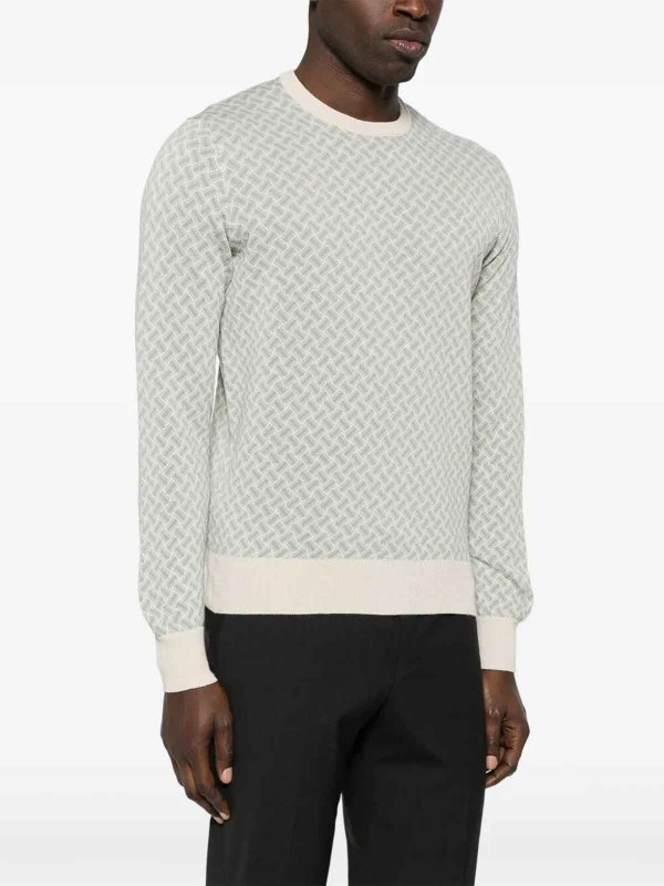 DRUMOHR buy online Rundhalspullover - Weiß