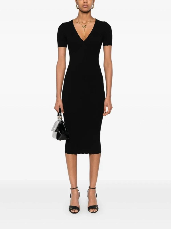ELISABETTA FRANCHI: Vestidos media pierna online - Vestido Midi - Negro