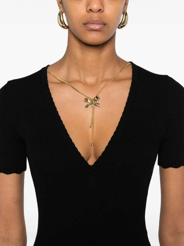 Vestido Midi - Negro shop online: ELISABETTA FRANCHI