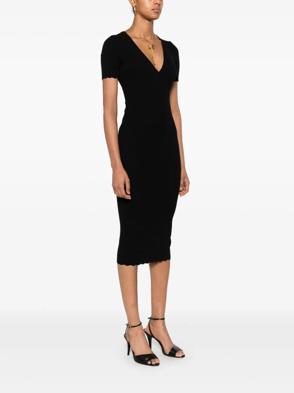 ELISABETTA FRANCHI buy online Vestido Midi - Negro