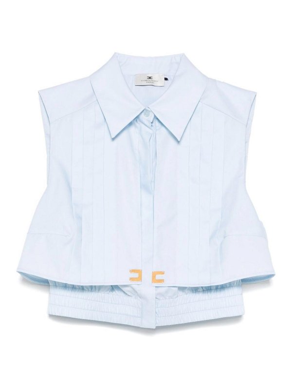 ELISABETTA FRANCHI: Hemden - Hemd - Blau